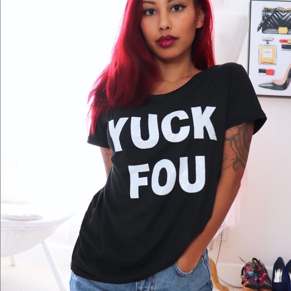 NEW Black Yuck Fou T Shirt - Picture 3 of 5